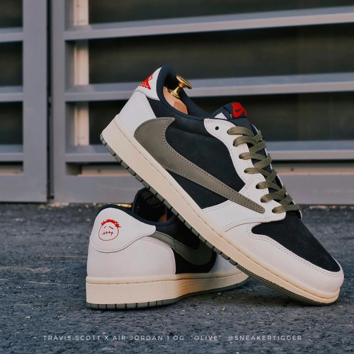 Air Jordan 1 x Travis Scott ”Olive”