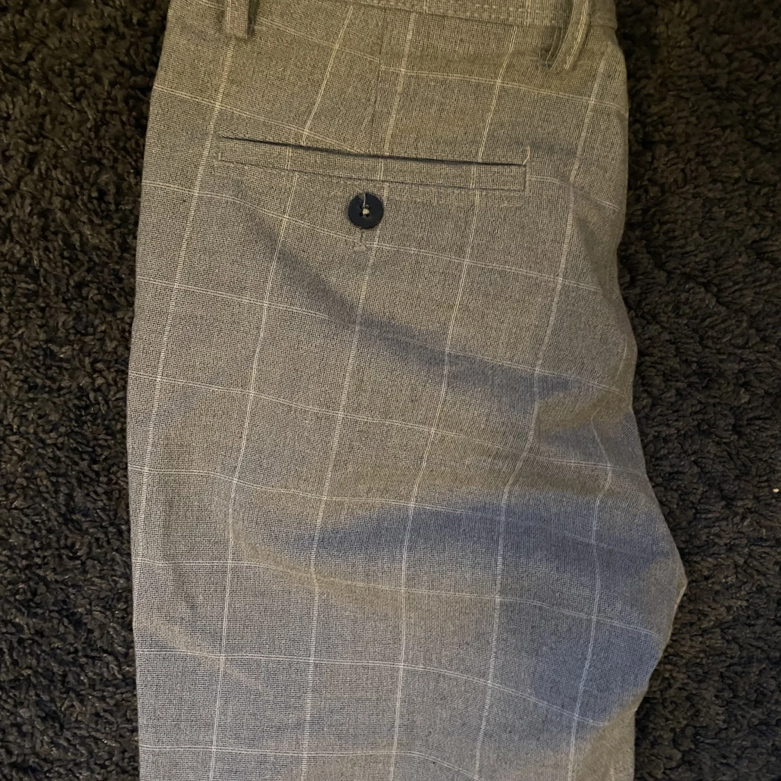 Rutiga kostymbyxor - 91