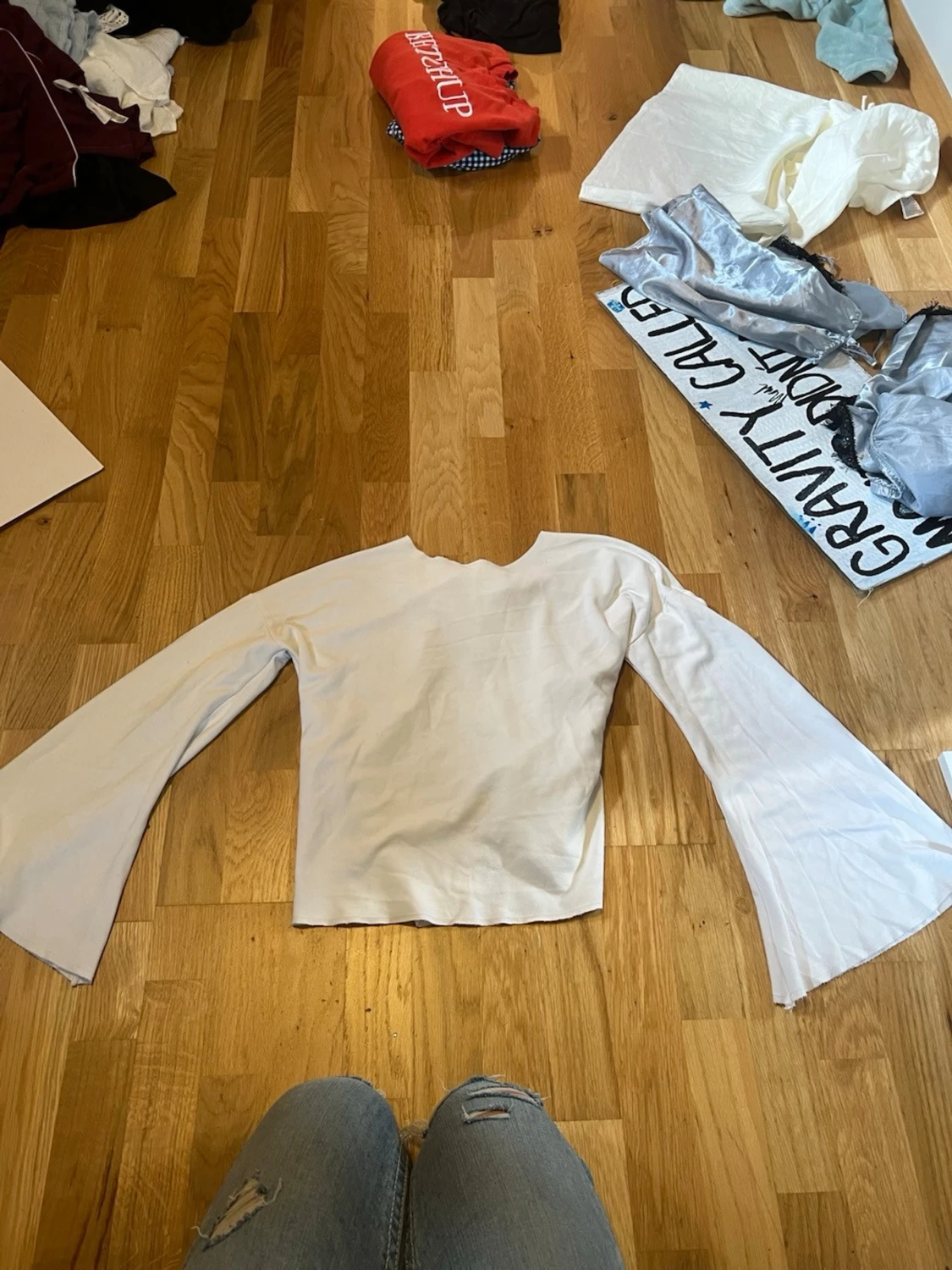 Vit omlottopp från Urban Haus! - 2