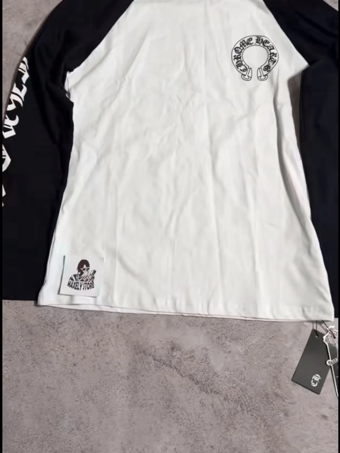 Chrome Hearts långärmad t-shirt