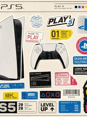 PlayStation 5 - Priset kan diskuteras om PlayStation 5 är en kraftfull spelkonsol med futuristisk design i vitt och svart. Konsolen har stöd för 8K Ultra HD, SSD för snabba laddningstider och levererar next-gen gaming med avancerad grafik och prestanda. Perfekt för dig som vill ta ditt spelande till nästa nivå.