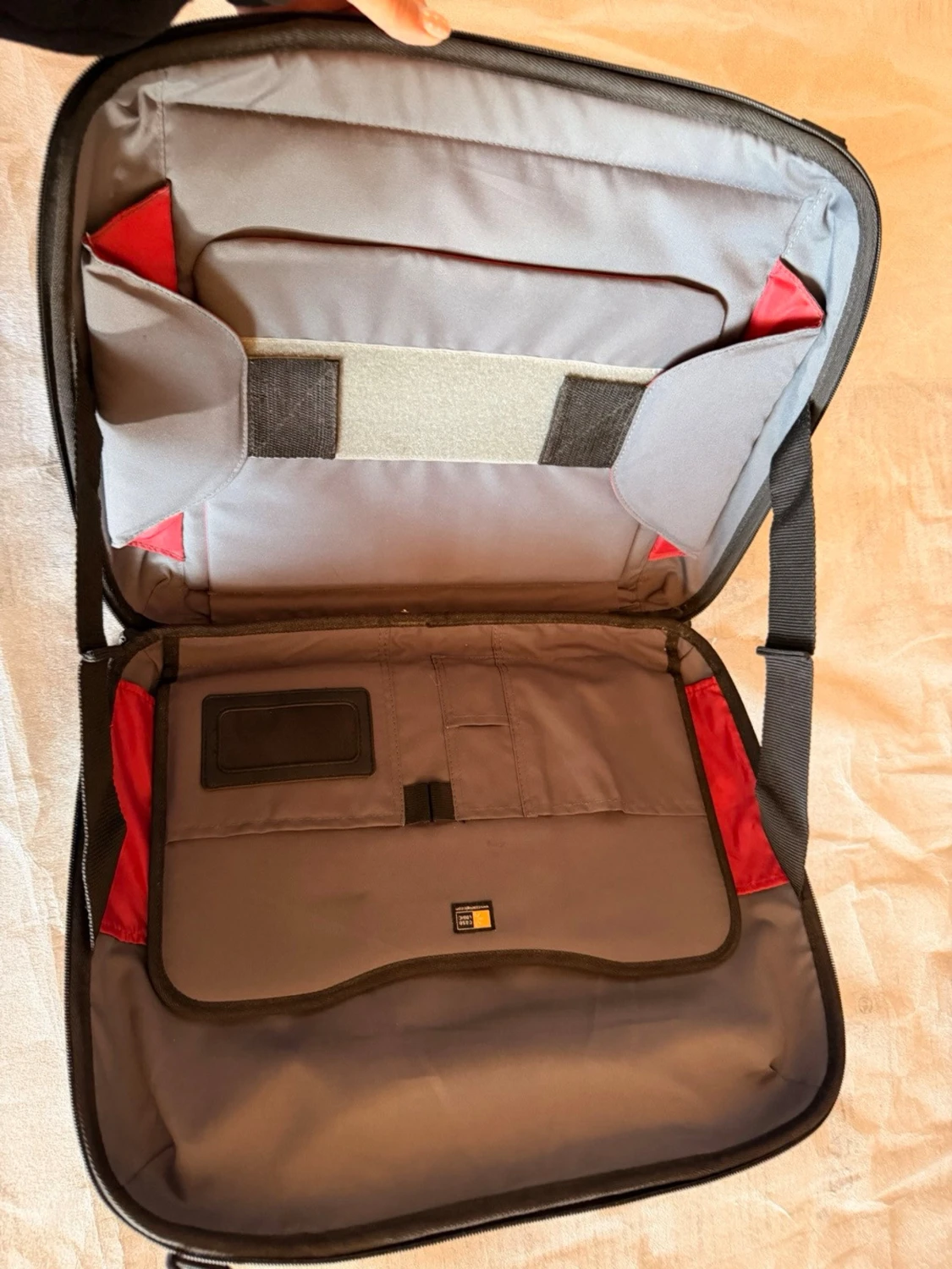 Svart laptopväska med handtag - 2