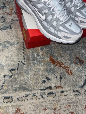 Nike P-6000  - Säljer ett par helt nya P-6000 dom är äkta! Kvitto kan skickas privat färgen är grey på skorna ny pris är 1300kr pris kan diskuteras 