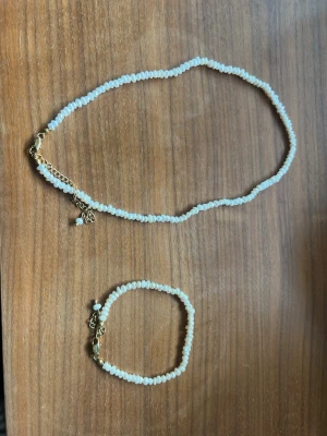 Muli smycken  - Matchande armband och halsband från muli med tillkommande påse
