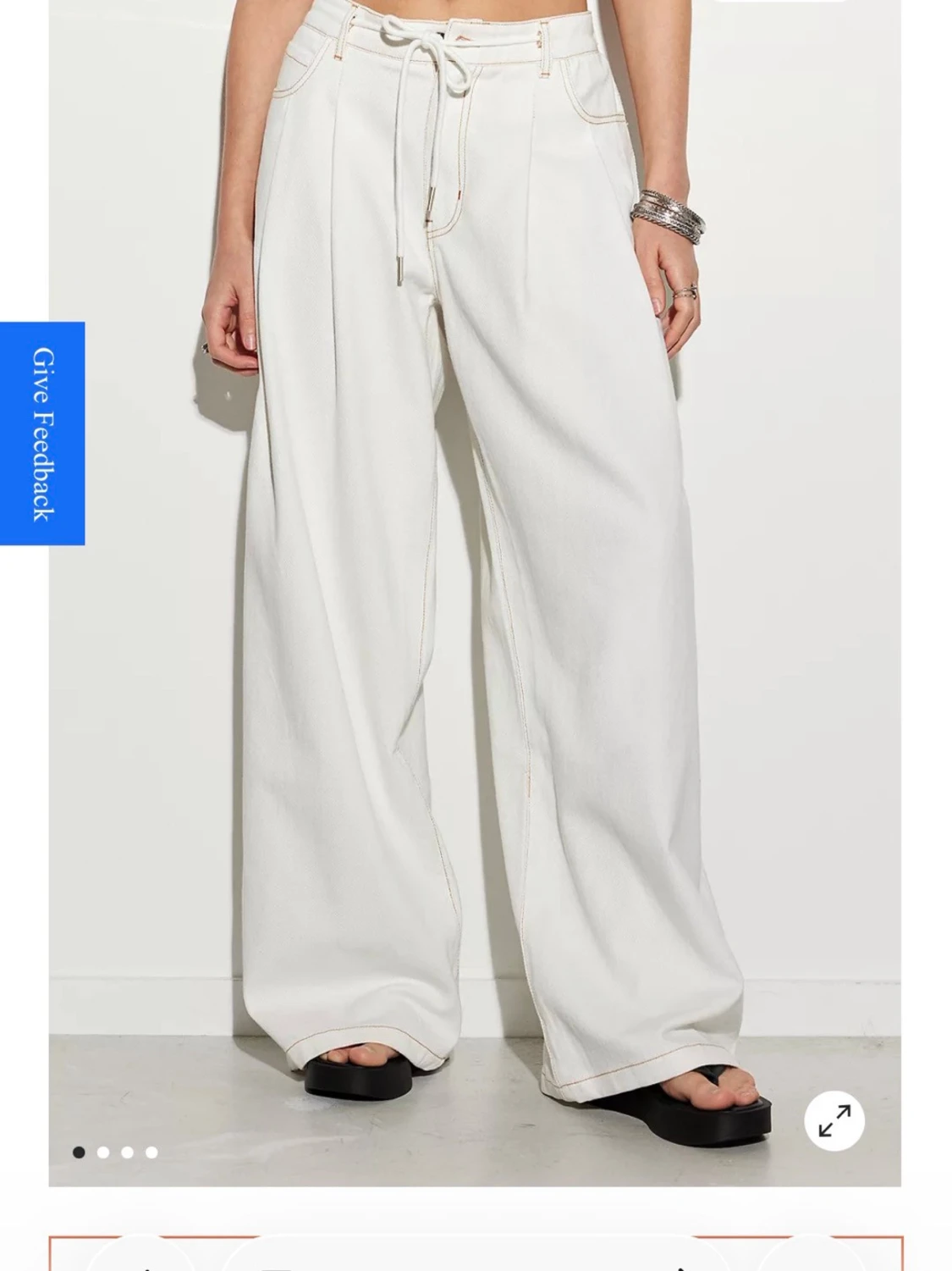 Lioness vita jeans low rise o baggy  - 3