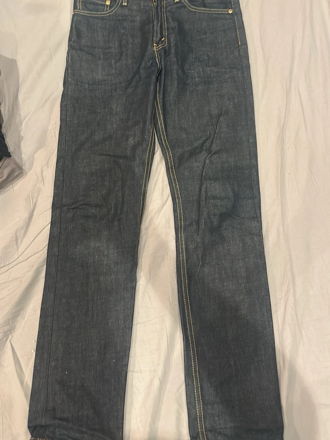 Mörkblå raka jeans från Levi's - 2