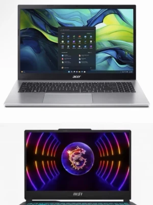 2 Helt Nya & Oöppnade Laptops – Acer & MSI - 🎮 MSI Cyborg 15 Gaming – Helt ny & oöppnad  MSI Cyborg 15 (A13VE-2034NEU), helt ny och oöppnad i originalförpackning.  • Intel Core i7-13620H • RTX 4050 6 GB GDDR6 • 15,6” Full HD 144 Hz • RGB-tangentbord • Windows 11 Home • AI-stöd  Acer Aspire Go 15 – Helt ny & oöppnad  Acer Aspire Go 15 (AG15-42P-R1G2), helt ny och oöppnad i originalförpackning.  • Ryzen 5 7430U • 8 GB RAM • 512 GB SSD • 15,6” Full HD • Upp till 12,5 h batteritid • Wi-Fi 6 & Bluetooth 5.2 • Windows 11  📦 Aldrig använd, fort