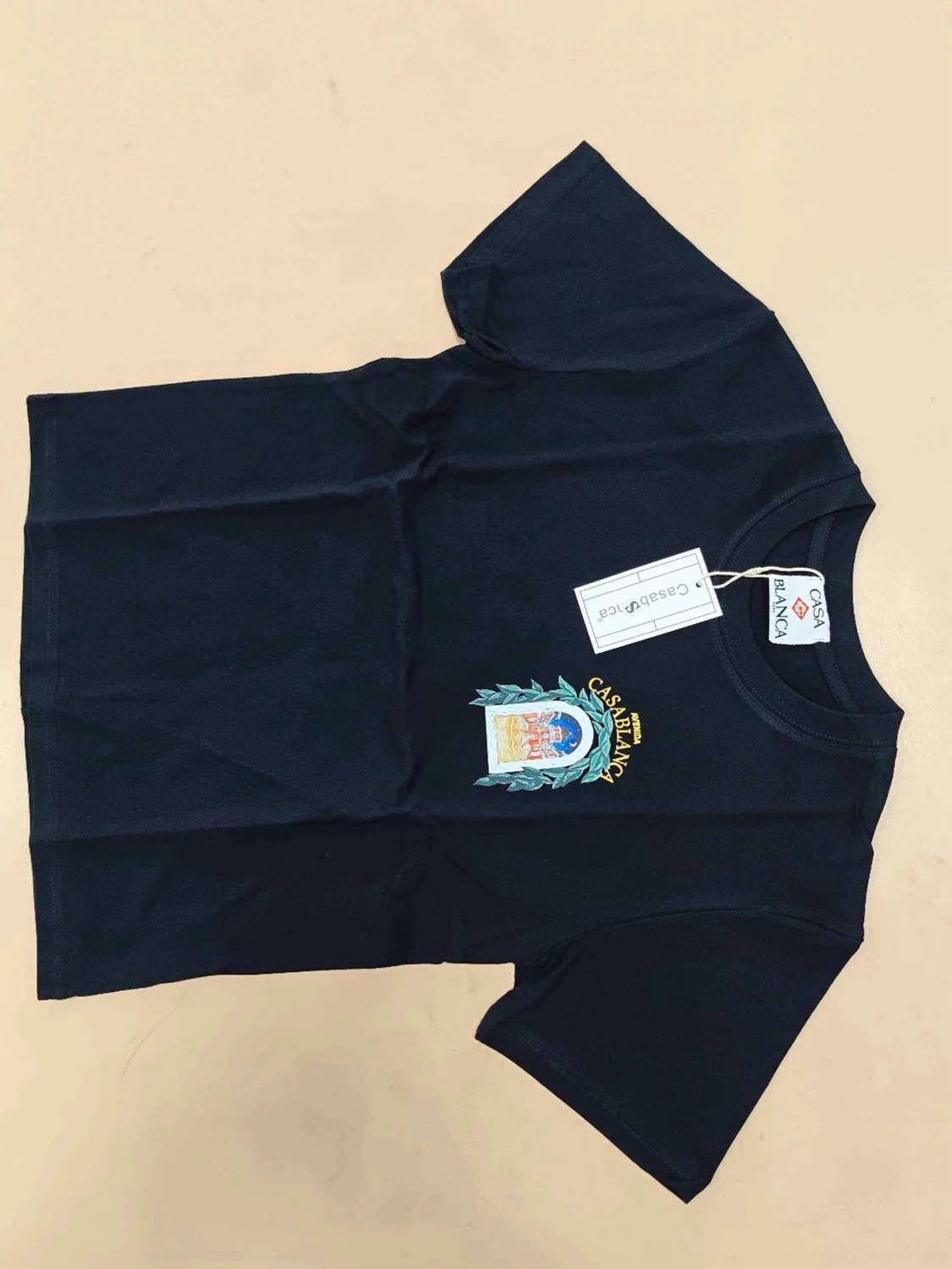 Svart t-shirt från Casablanca