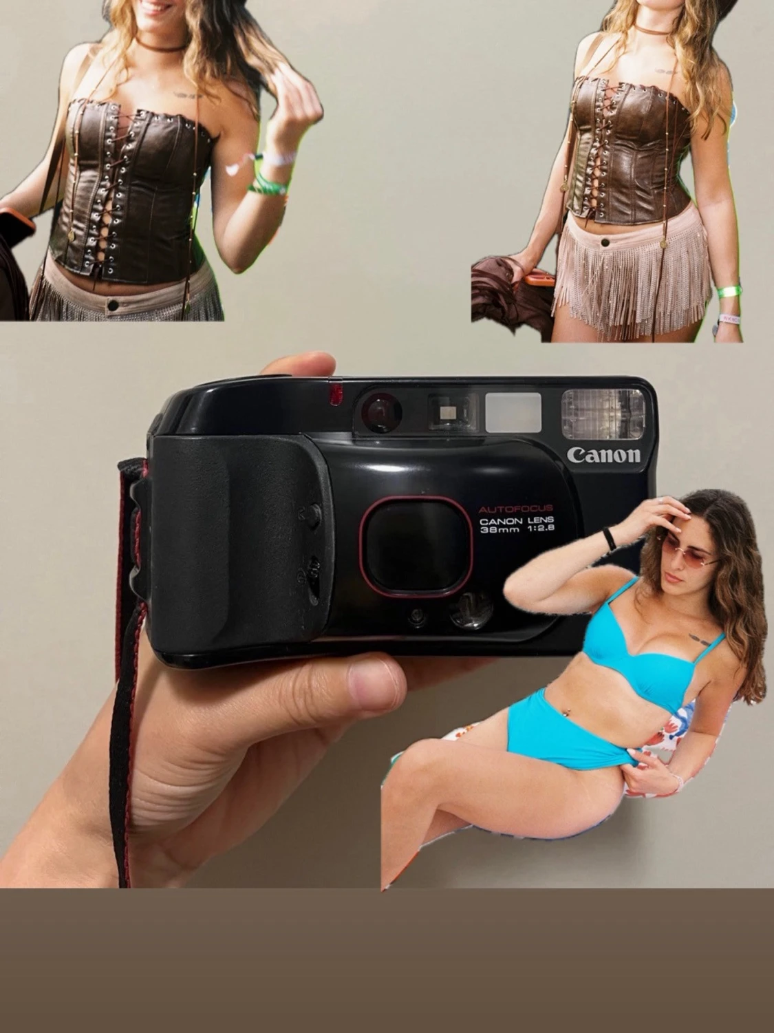 Canon Sure Shot Supreme (Top Shot) – Analog 35mm kamera