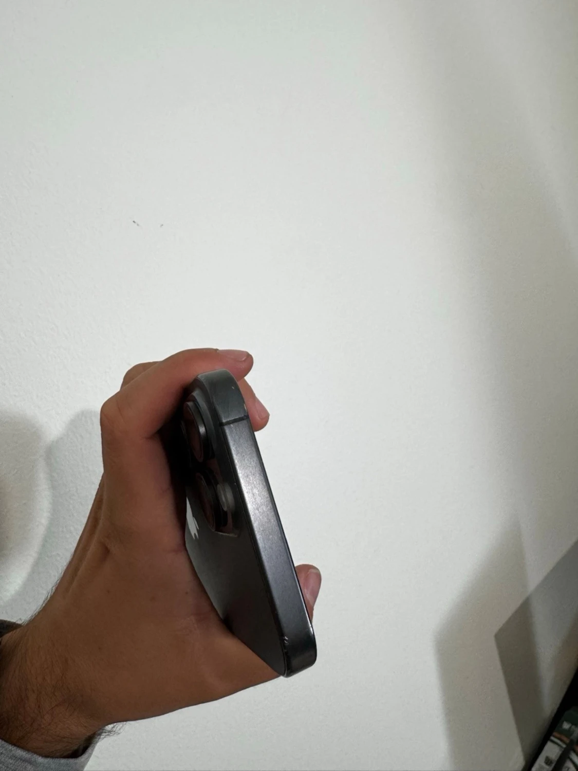 iPhone 15 Pro Max svart 256 Gb batteri 100% med nya tillbehör  - 6