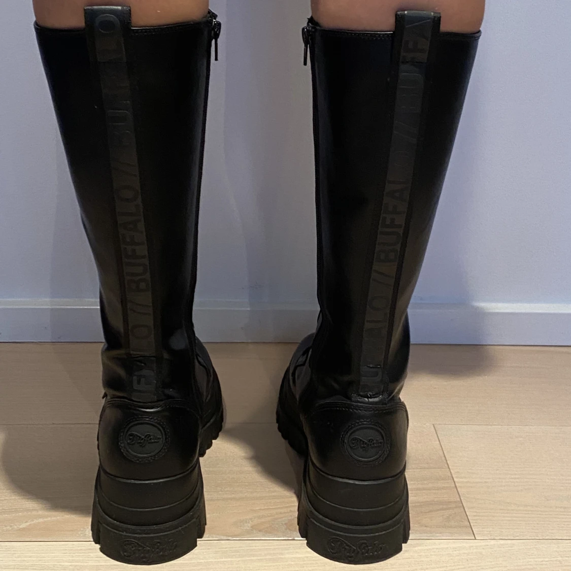 Plattform Knee Boots Buffalo - 91