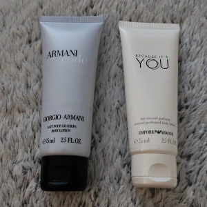 Armani - Parfymkrämer som jag inte använder.