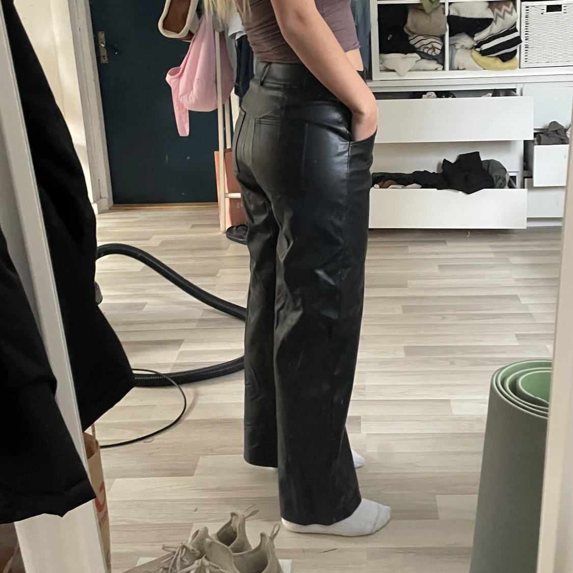 Läderbyxor🖤 - 91