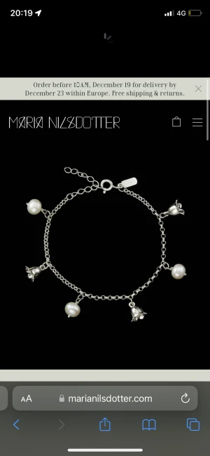 MARIA NILSDOTTER ARMBAND - Säljer detta fina armband från maria nilsdotter! Jätte fint skick