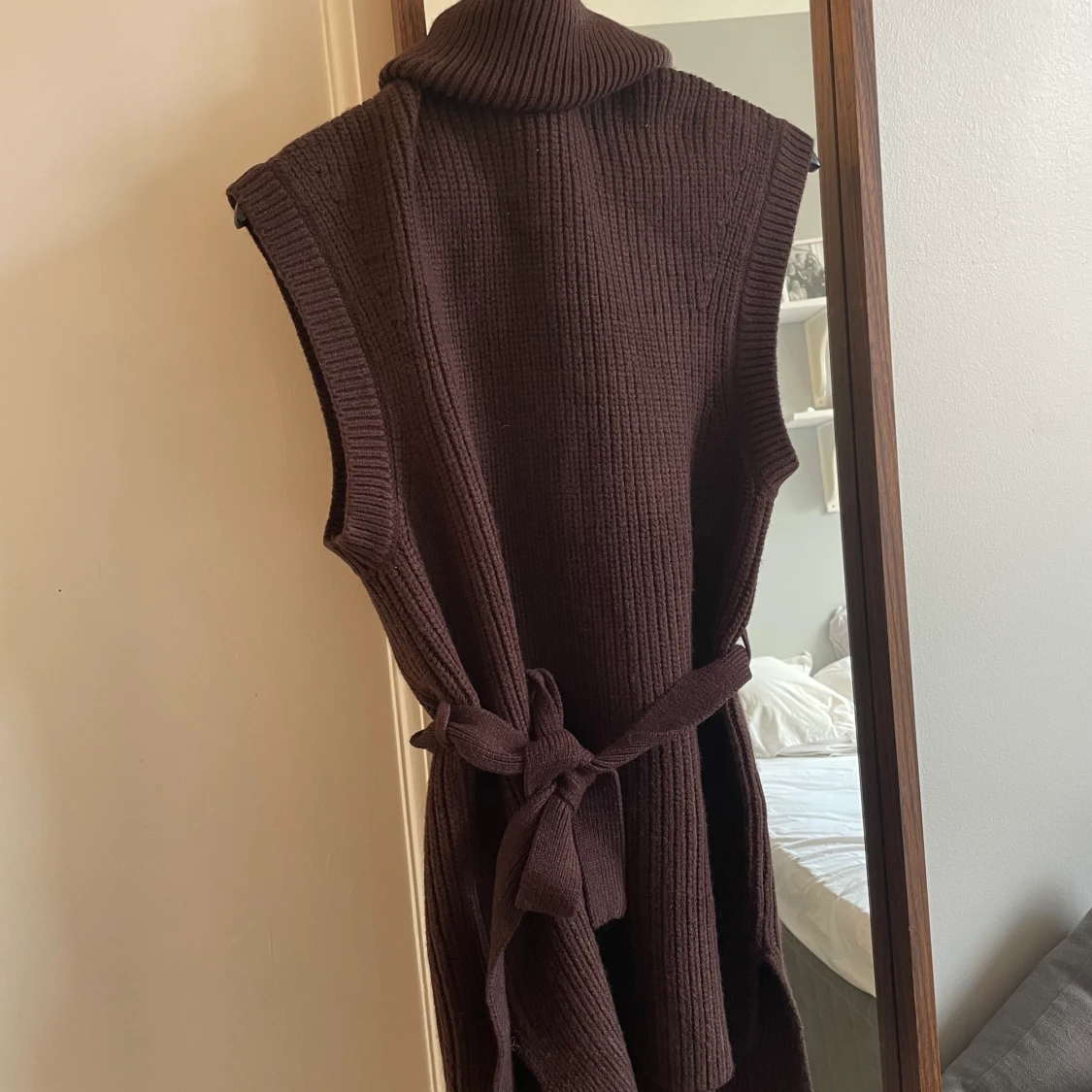 Zara klänning stickad 