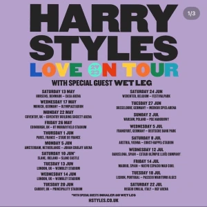 Harry Styles Biljetter - SÖKER 1 biljett ståplats till Harry Styles vart som helst där han har spelning efter den 14e Juni. Villig att betala mycket. 😚