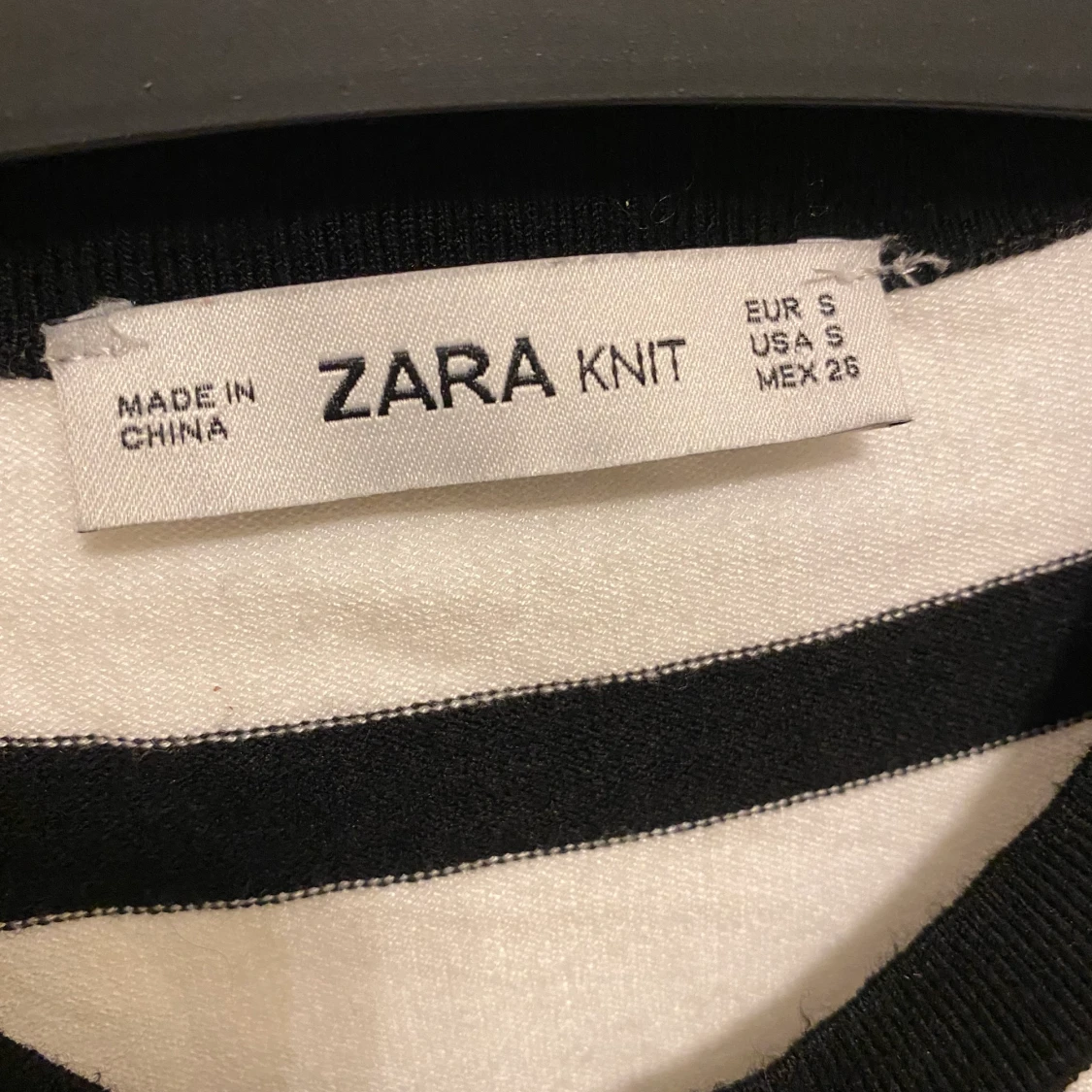 Knit randig tröja - 90