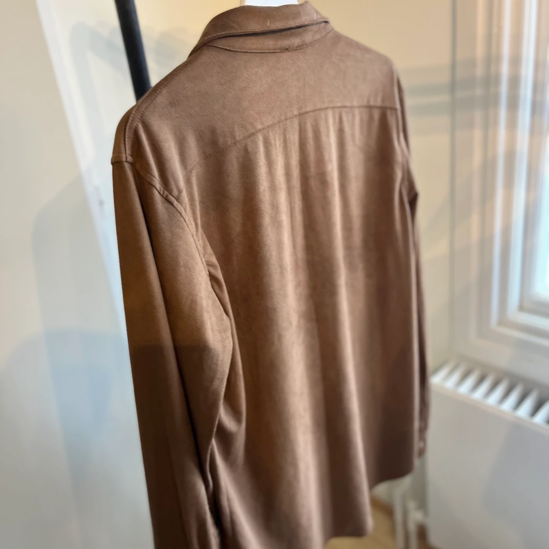 Brun mocka skjorta - 90