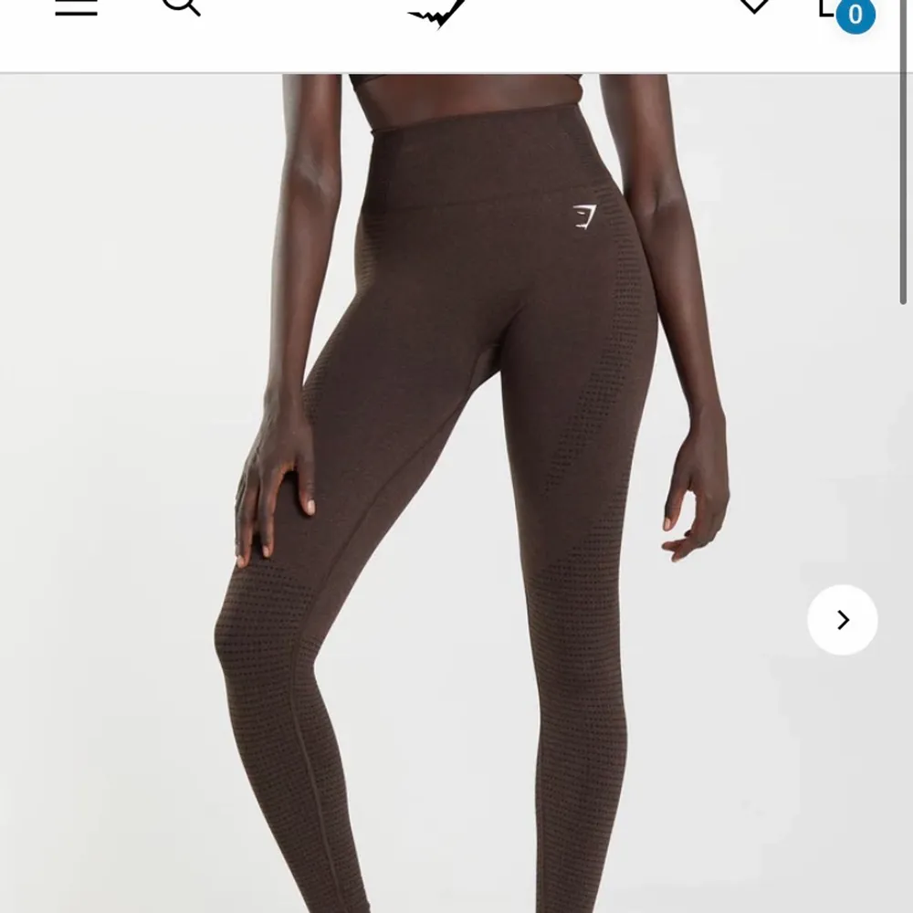 NYA gymshark tights i storlek Xs. GRÖNA Aldrig använda - lappar avtagna . Muu.
