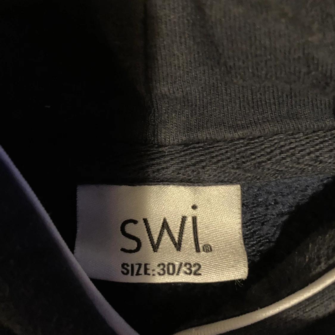 Blå Swi Hoodie - 91