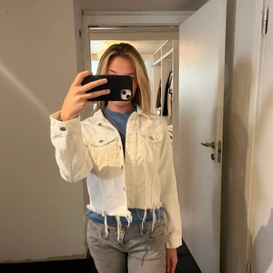 Jeansjacka - Vit jeansjacka