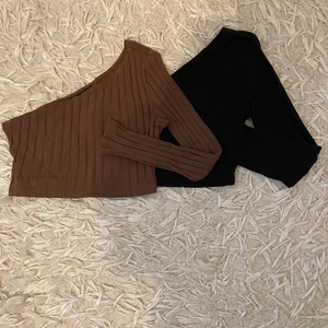  one shoulder top  - Helt oanvända, storlek M men är ganska liten i storleken så den är S/M, säljer båda för 100kr.