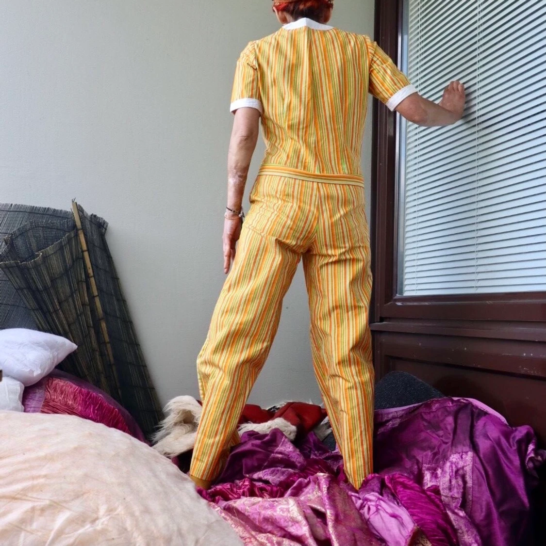 Vintage byxdress xs 70s - 91