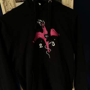 Frej Larsson hoodie svart storlek s  Köparen står för frakten  Som ny bara hängt i garderoben och aldrig kommit till användning 😌