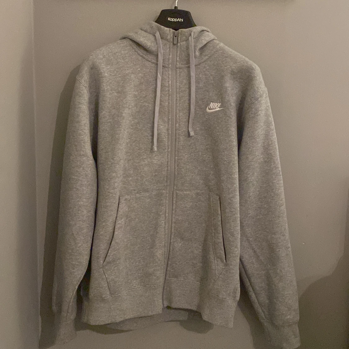 Nike Zip hoodie storlek M