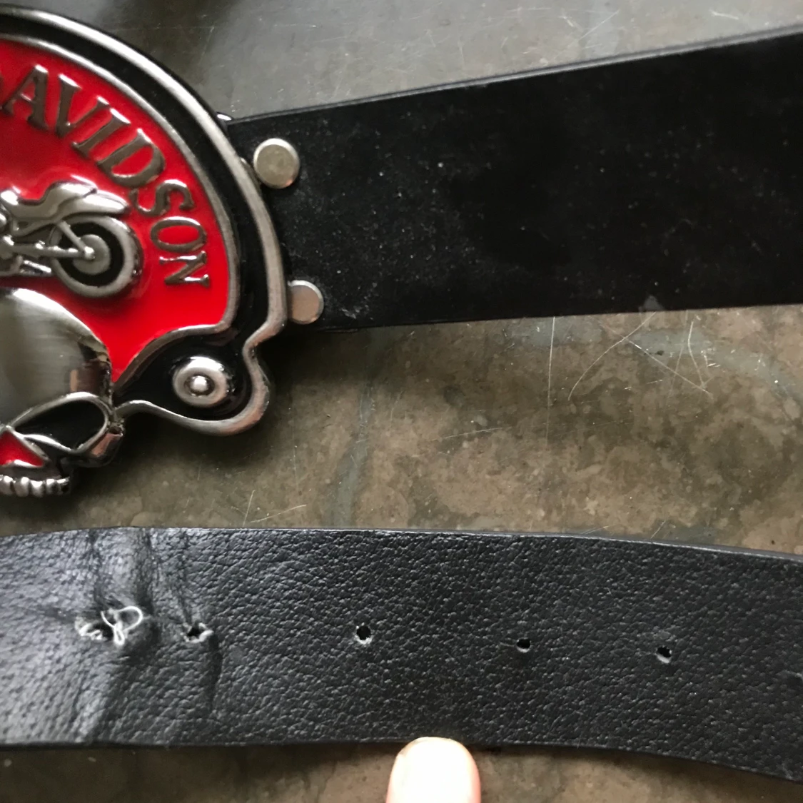 Harley davidson bälte - 90