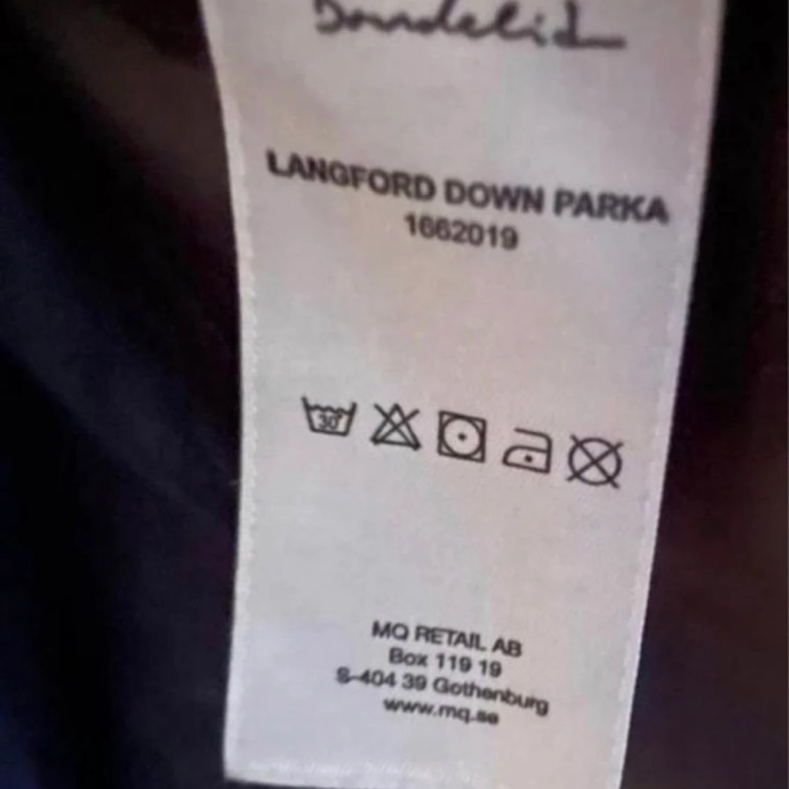 Bondelid dunjacka strl S  - 91