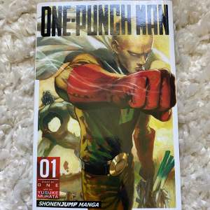 Volym 1 av One Punch Man, köpt på sci-fi bokhandeln. Bara genomläst en gång, som ny👊🏻