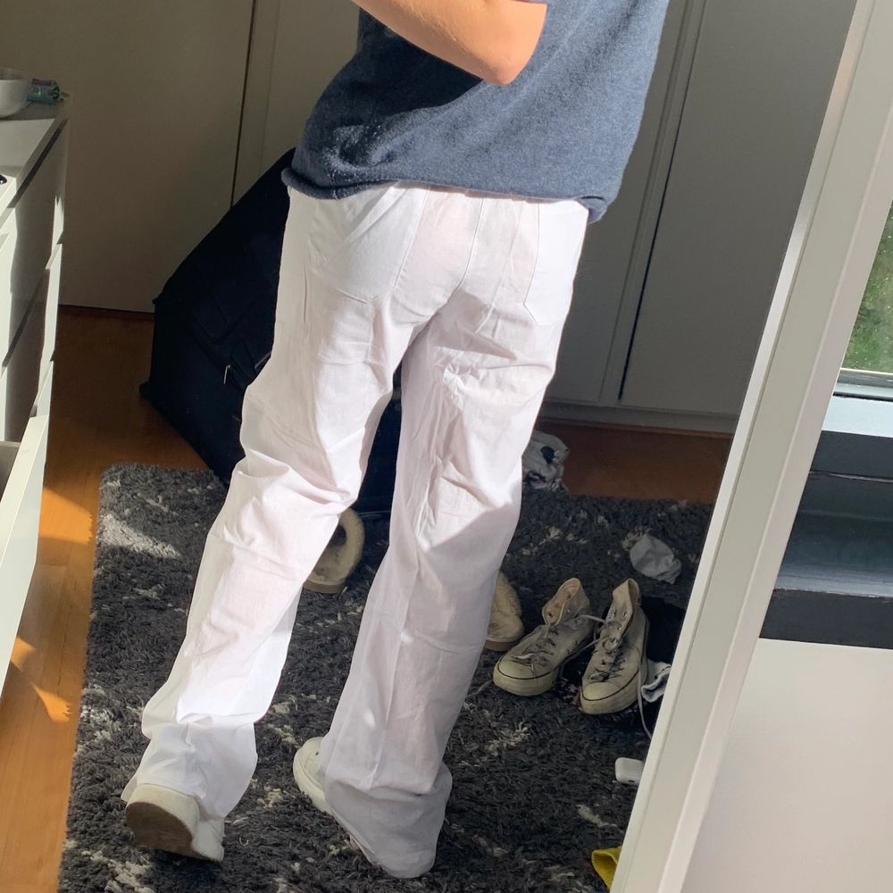 Linnebyxor storlek xs . Jeans & Byxor.