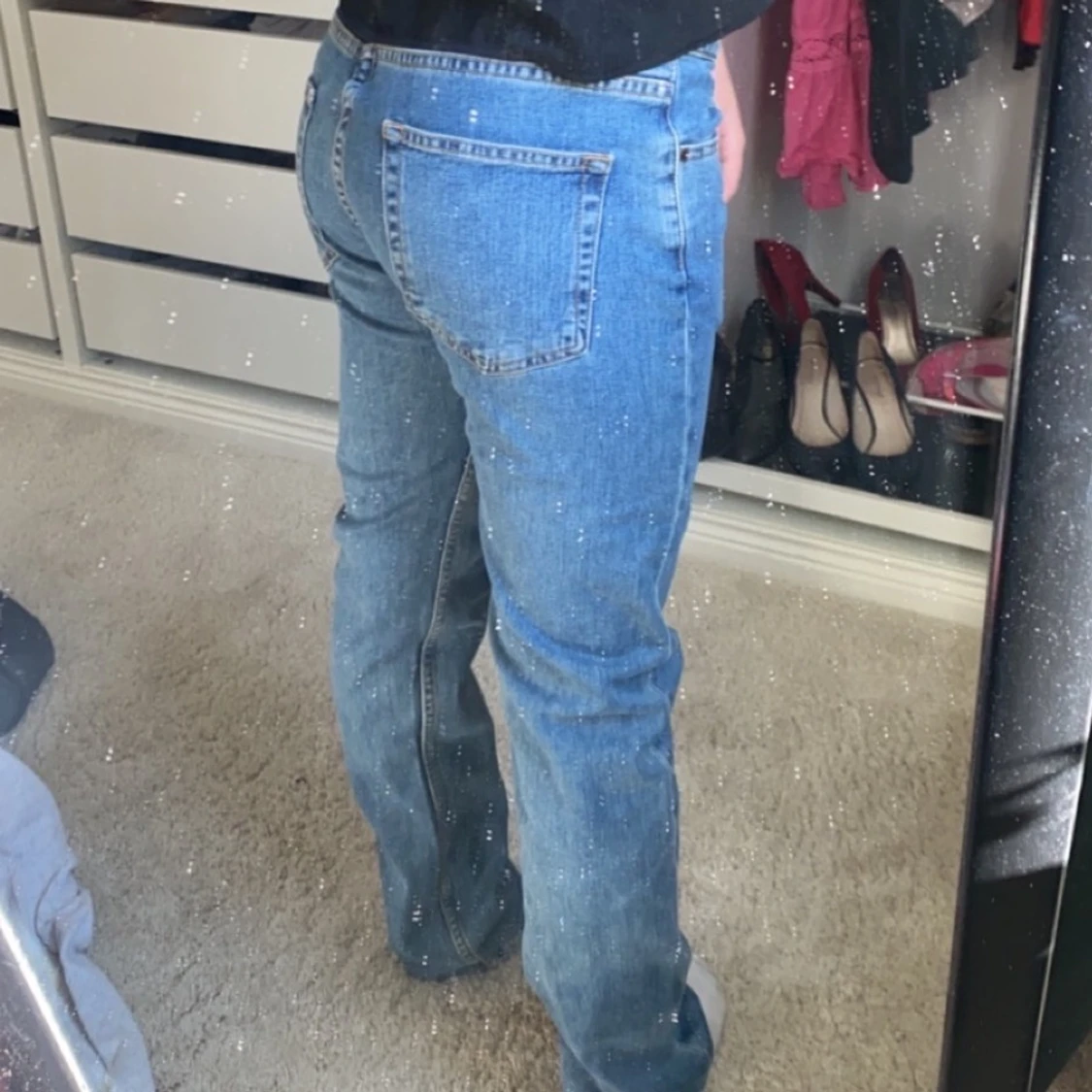 Lågmidjade jeans - 90