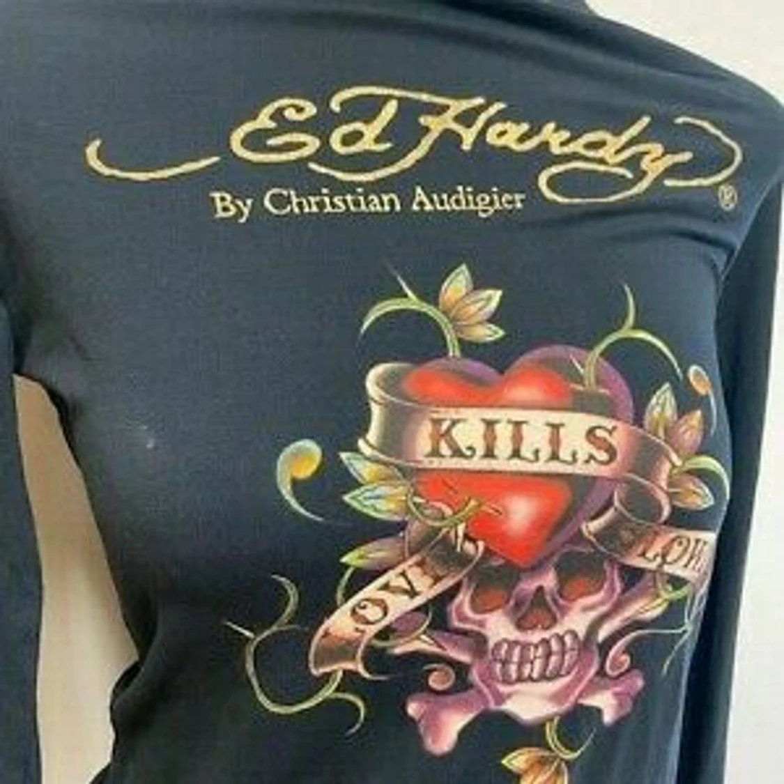 Ed Hardy hoddie/luvtröja