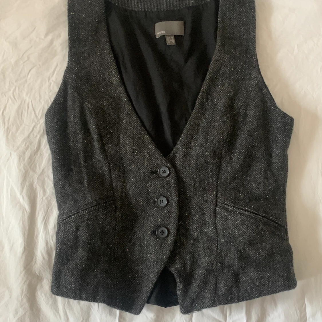 grå kostym-väst - 90