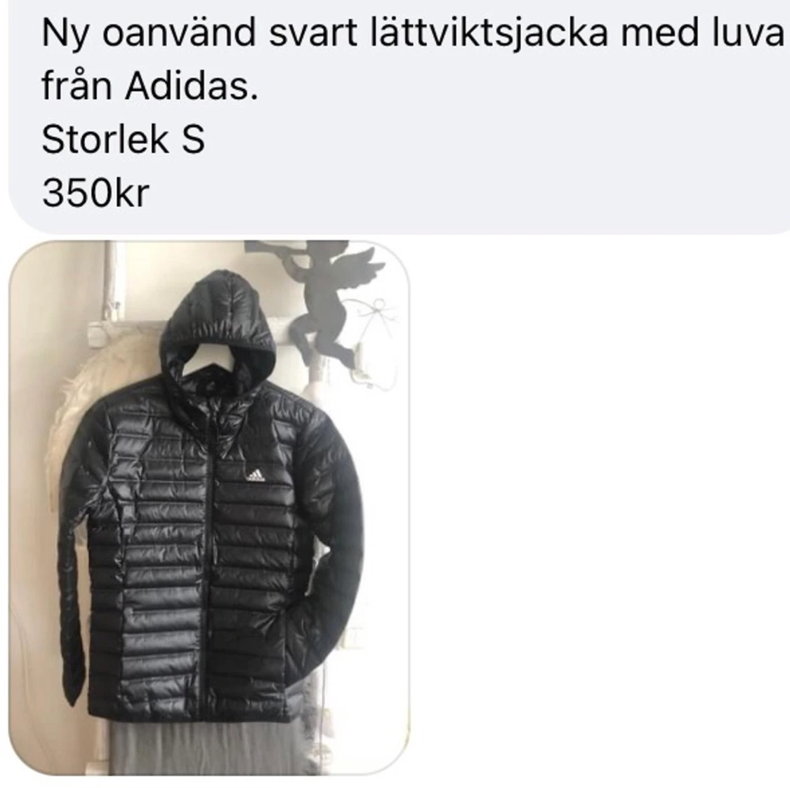 Ny adidas lättviktsjacka