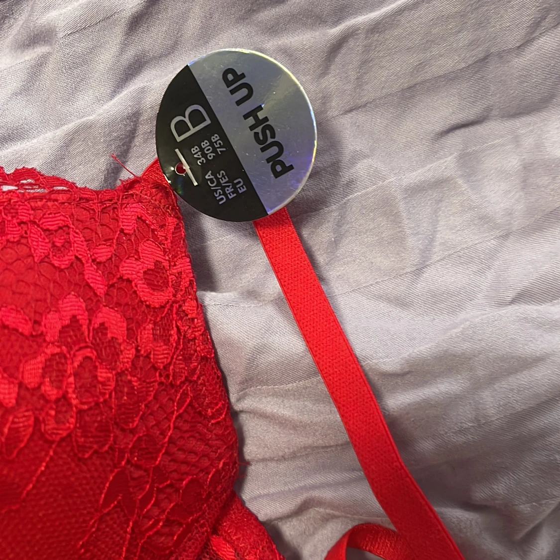 Push up Röd BH - 90