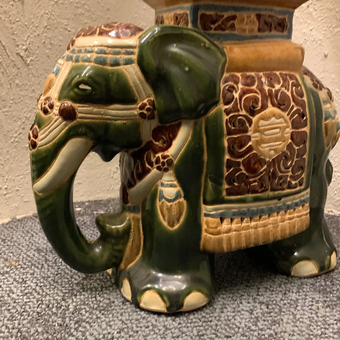 Fin elefant prydnad  - 91