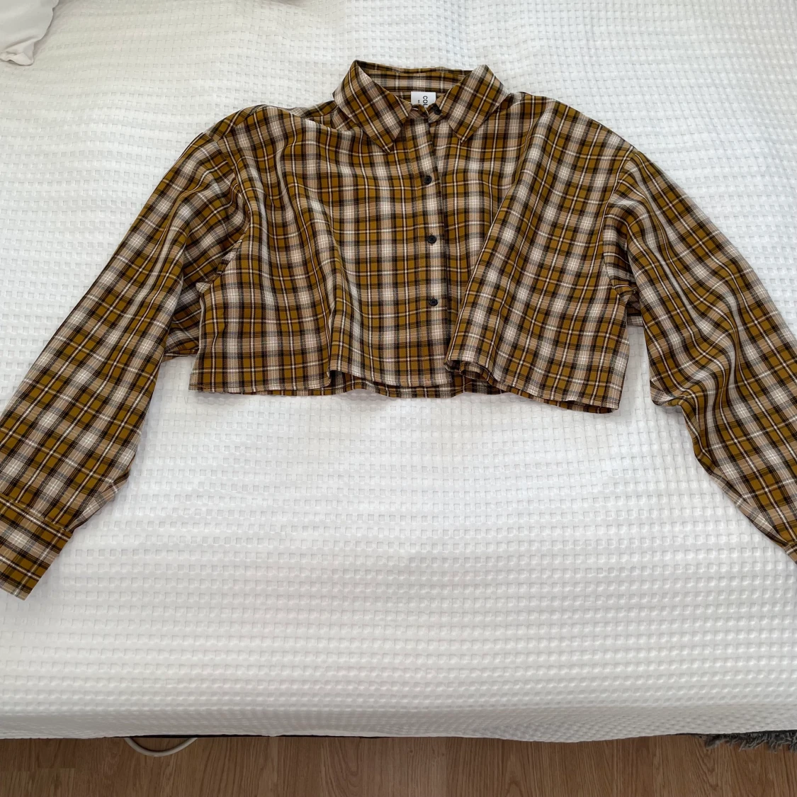 COLLUSION - Rutig kort skjorta - 90