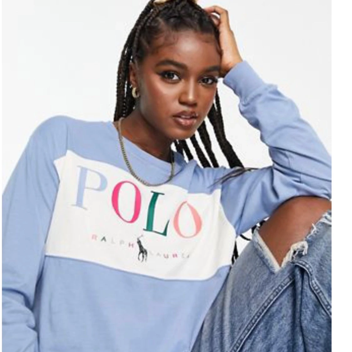 NY: Tunn långarmad RL-tröja