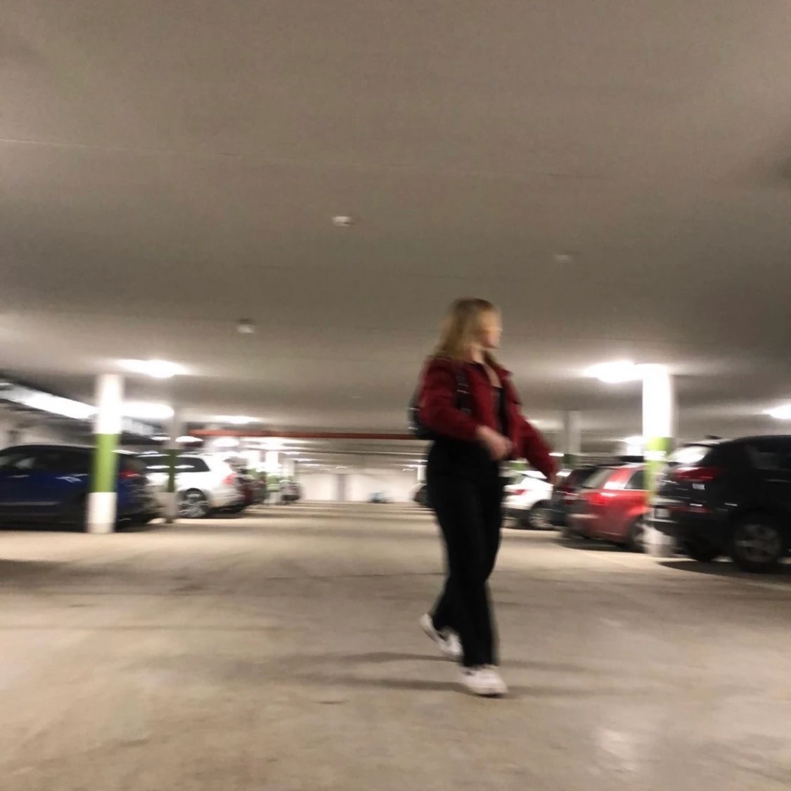 röd jeansjacka - 90