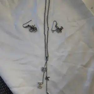 DKNY halsband och örhänge 