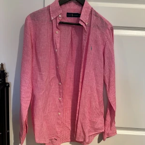 Polo skjorta - Ralph Lauren Polo skjorta  Rosa rutig, storlek XS