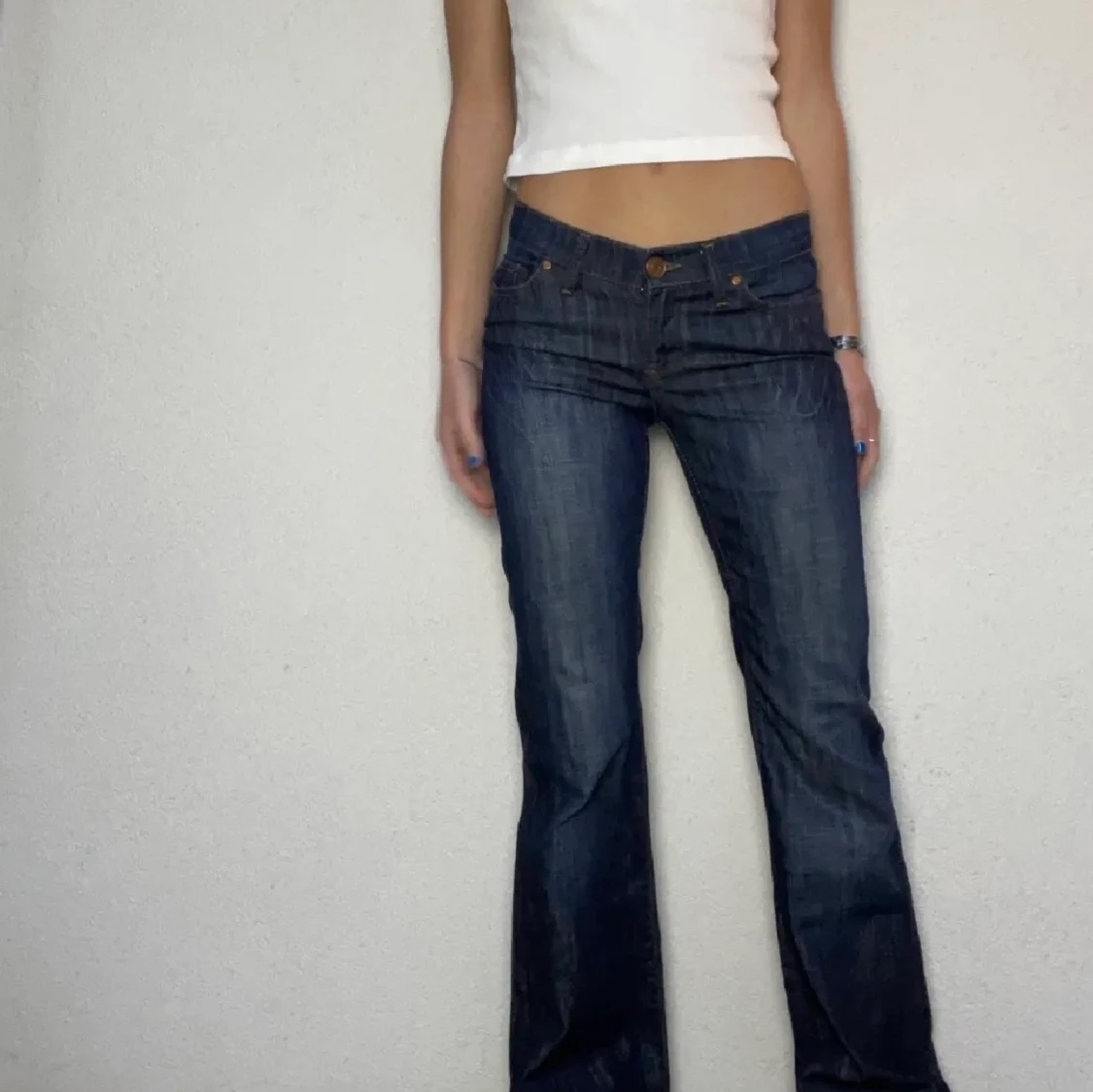 Lågmidjade jeans  - 90