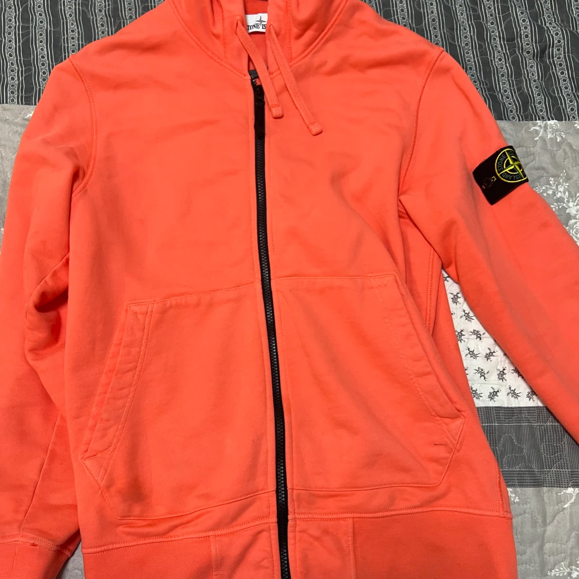 Stine island zip hoodie