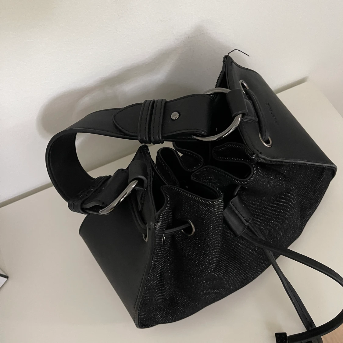 Minihandväska, svart - 90