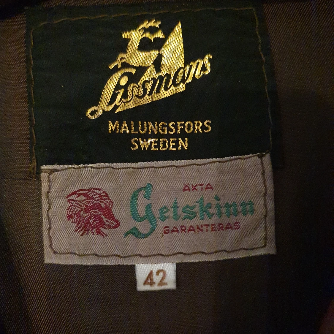 Skinnjacka Brun Storlek 42 - 91