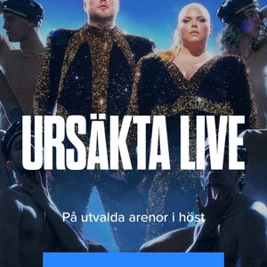 5 platser till Ursäkta live - Hej! säljer 5 platser till deras livepodd i stockholm den 9e september, då jag råkade boka fel datum! 😇 Är även öppen för att byta dem till 5 platser till den 16onde i Göteborg❣️