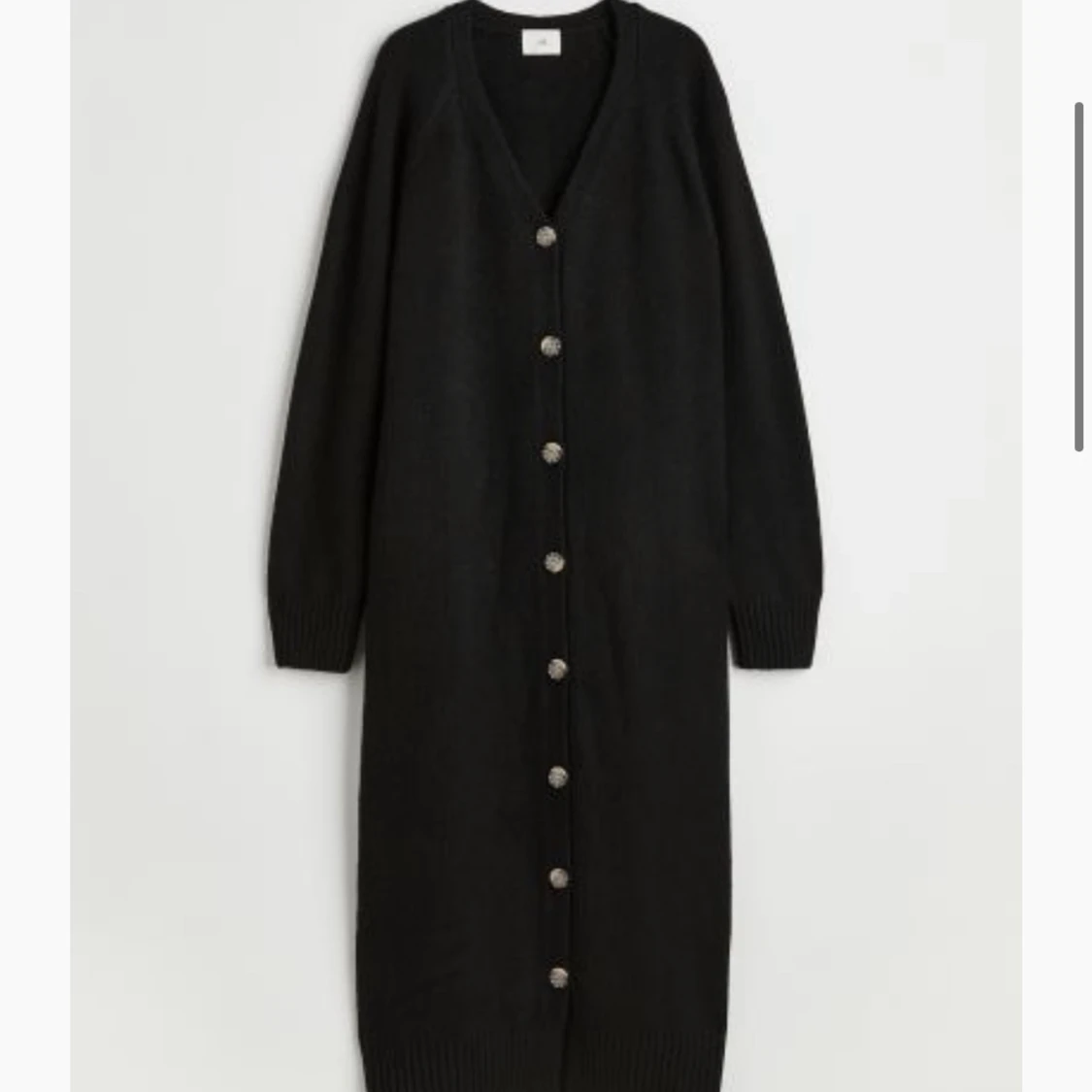 Stickad maxiklänning - 90